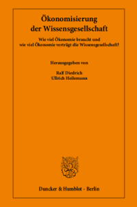 Ökonomisierung der Wissensgesellschaft