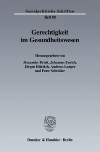 Gerechtigkeit im Gesundheitswesen