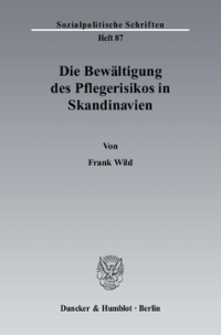 Die Bewältigung des Pflegerisikos in Skandinavien