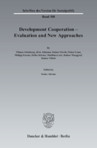 Development Cooperation - Evaluation and New Approaches