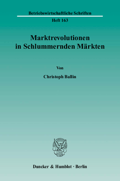Marktrevolutionen in Schlummernden Märkten