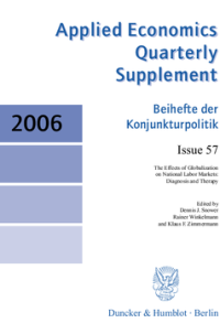 The Effects of Globalization on National Labor Markets: Diagnosis and Therapy
