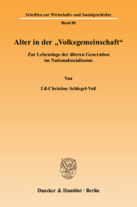 Alter in der »Volksgemeinschaft«