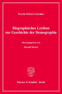 Biographisches Lexikon zur Geschichte der Demographie