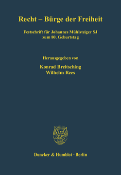 Recht - Bürge der Freiheit Recht - Bürge der Freiheit