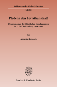 Pfade in den Leviathanstaat?