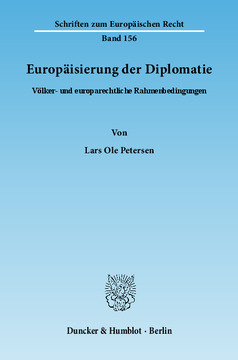 Europäisierung der Diplomatie