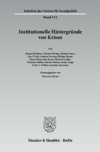 Institutionelle Hintergründe von Krisen