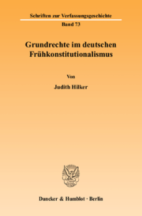 Grundrechte im deutschen Frühkonstitutionalismus