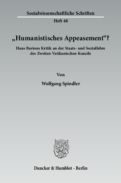 »Humanistisches Appeasement«?