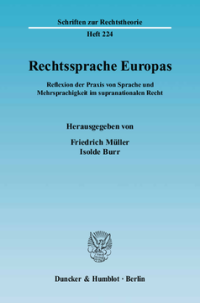 Rechtssprache Europas