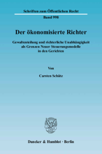 Der ökonomisierte Richter
