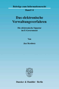 Das elektronische Verwaltungsverfahren