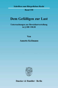 Dem Gefälligen zur Last