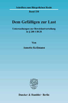 Dem Gefälligen zur Last Dem Gefälligen zur Last