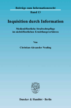 Inquisition durch Information