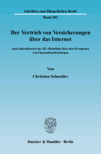 Der Vertrieb von Versicherungen über das Internet