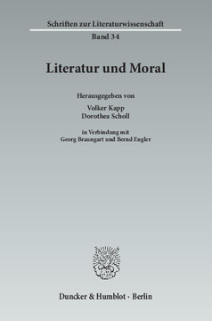 Literatur und Moral Literatur und Moral