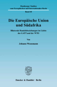 Die Europäische Union und Südafrika