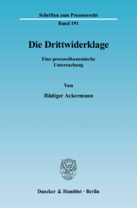 Die Drittwiderklage