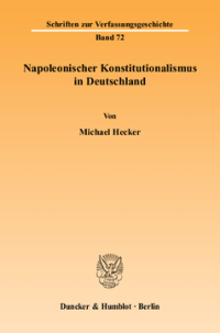 Napoleonischer Konstitutionalismus in Deutschland