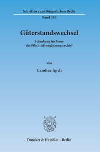 Güterstandswechsel