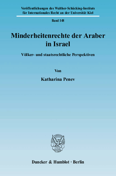 Minderheitenrechte der Araber in Israel Minderheitenrechte der Araber in Israel