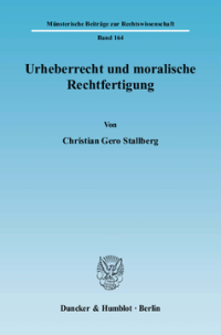Urheberrecht und moralische Rechtfertigung