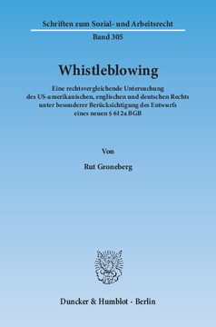 Whistleblowing Whistleblowing