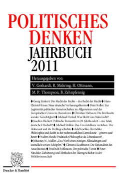Politisches Denken. Jahrbuch 2011