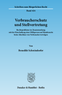 Verbraucherschutz und Stellvertretung