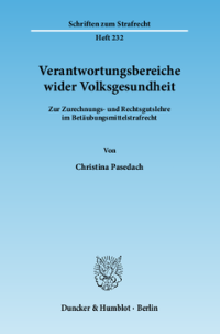 Verantwortungsbereiche wider Volksgesundheit