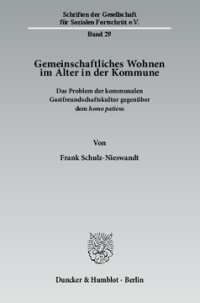 Gemeinschaftliches Wohnen im Alter in der Kommune