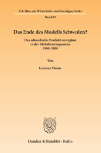 Das Ende des Modells Schweden?