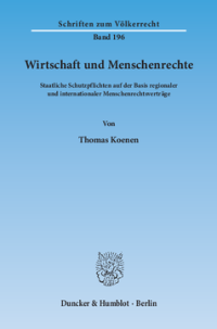 Wirtschaft und Menschenrechte