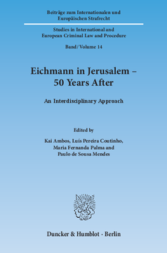 Eichmann in Jerusalem – 50 Years After