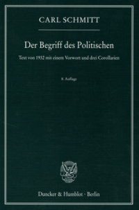 Der Begriff des Politischen