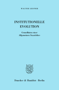 Institutionelle Evolution