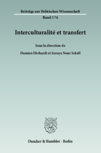 Interculturalité et transfert