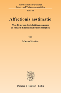 Affectionis aestimatio
