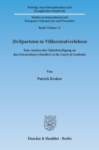 Zivilparteien in Völkerstrafverfahren