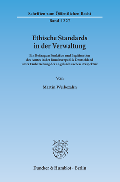 Ethische Standards in der Verwaltung