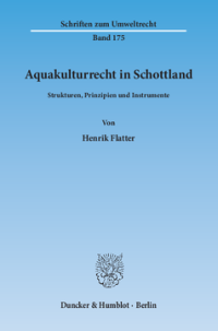 Aquakulturrecht in Schottland