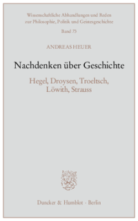 Nachdenken über Geschichte