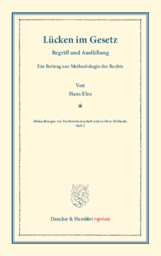 Lücken im Gesetz Lücken im Gesetz