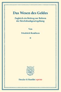 Das Wesen des Geldes