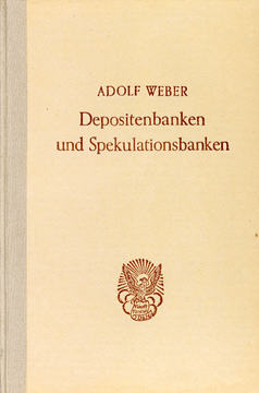 Depositenbanken und Spekulationsbanken Depositenbanken und Spekulationsbanken