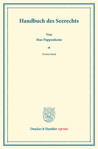 Handbuch des Seerechts