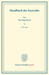 Handbuch des Seerechts