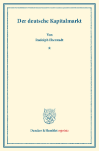 Der deutsche Kapitalmarkt